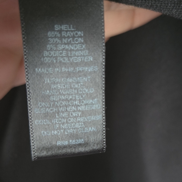 Express Black Dress with Gold Studs Size 8 - Picture 9 of 9